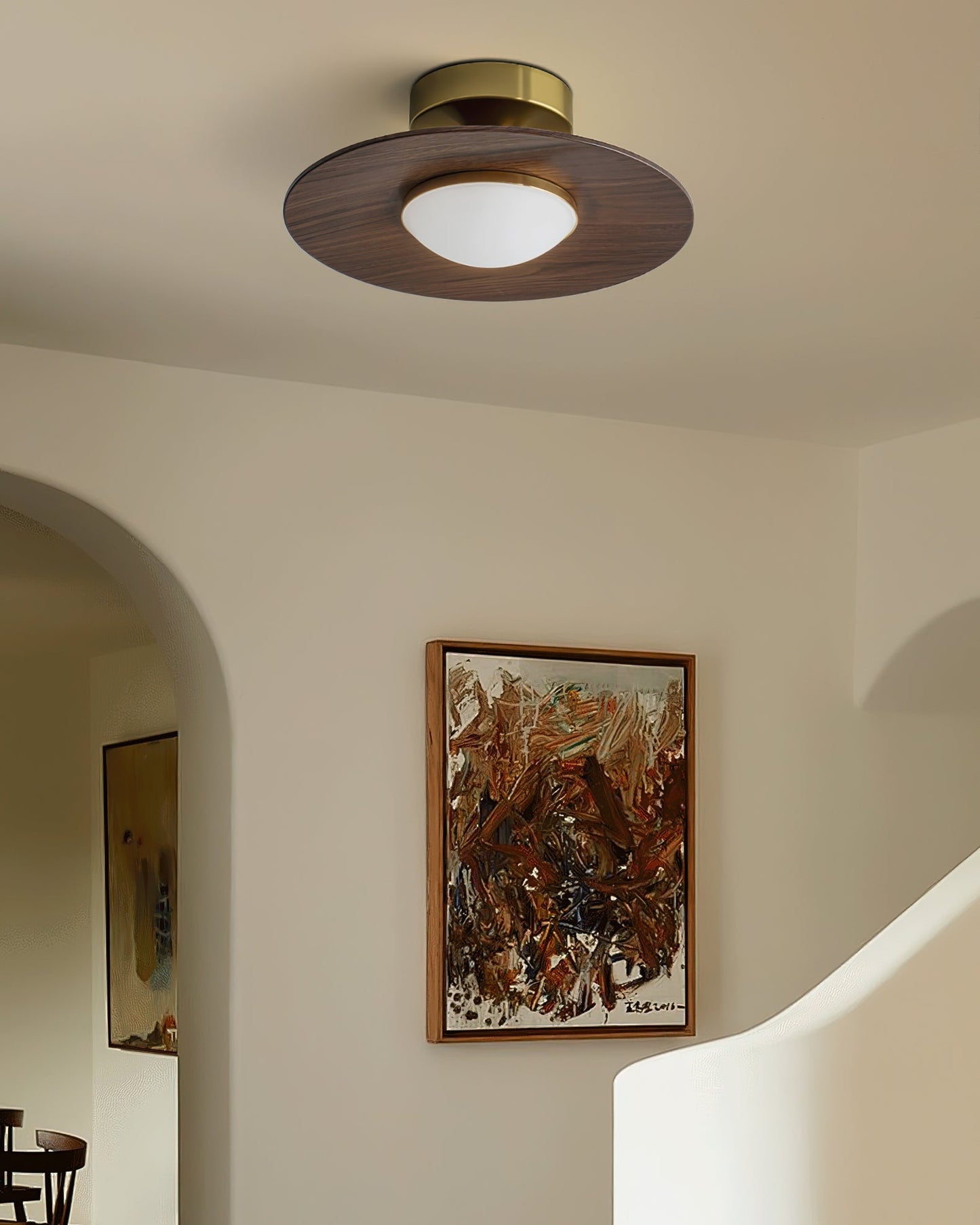 Olav Ceiling Lamp – Contemporary Design with Warm Ambiance 4
