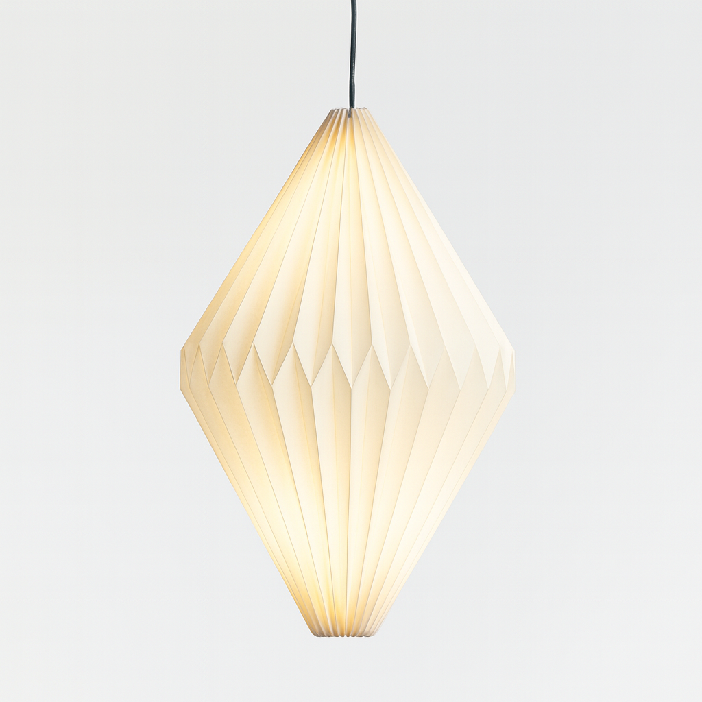 Origami Paper Lampshade – Unique Japanese Craft for Serene Spaces 10