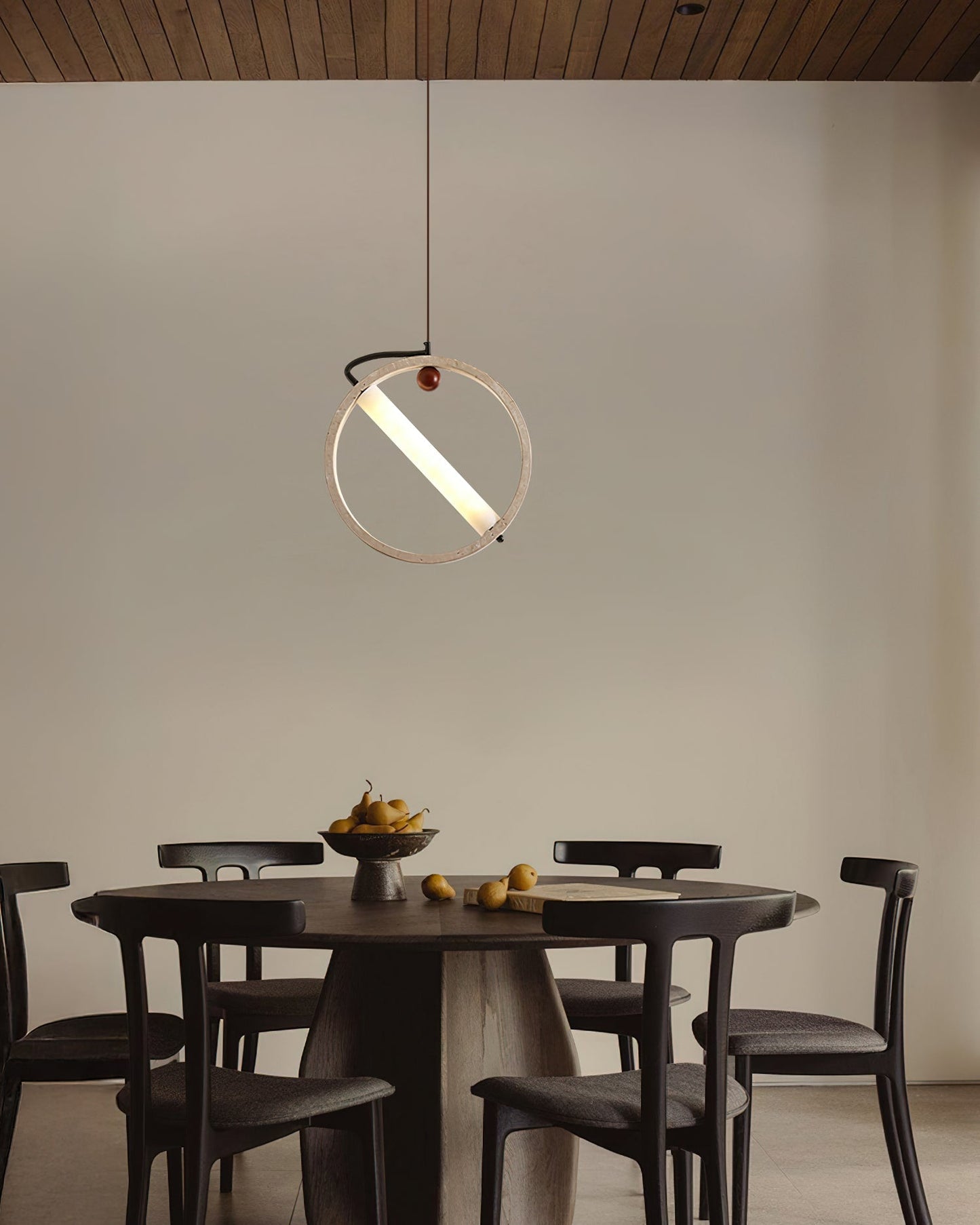 Orvion Pendant Light – Elegant Yellow Travertine Design for Modern Spaces 6