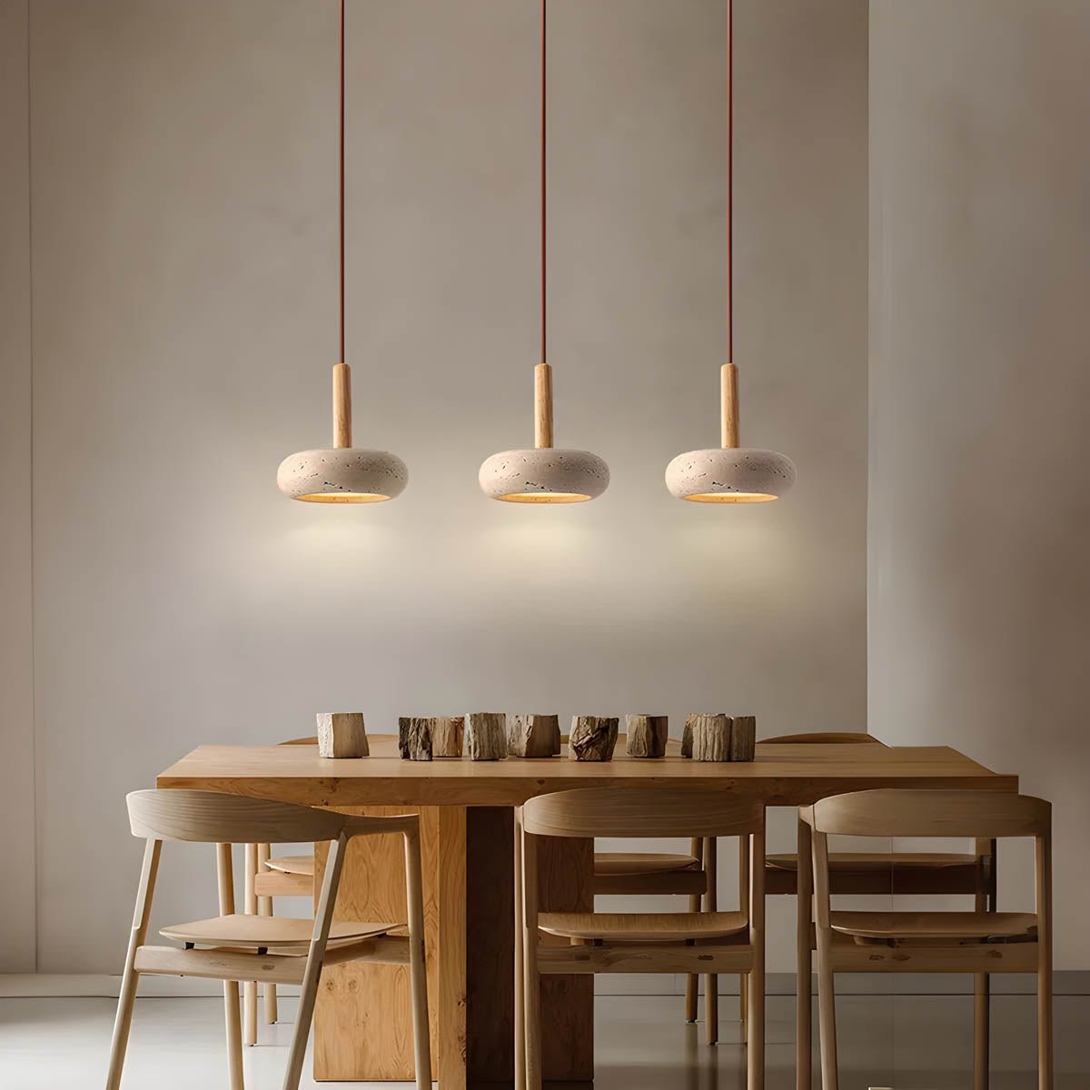 Oslo Wall Sconce Lighting Yellow Travertine – Natural Stone Design for Inviting Atmosphere 2