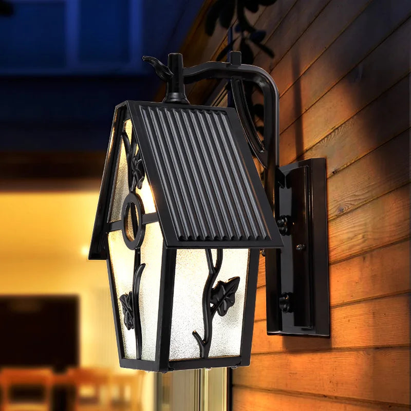 Outdoor Retro Wall Lights – Charming Illumination for Exterior Areas 2