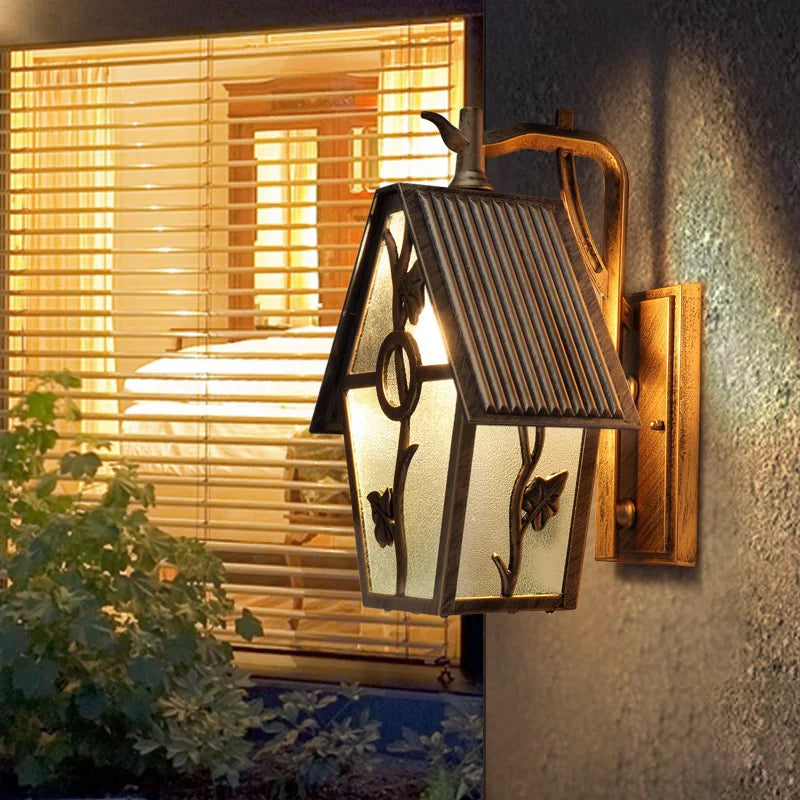 Outdoor Retro Wall Lights – Charming Illumination for Exterior Areas 3