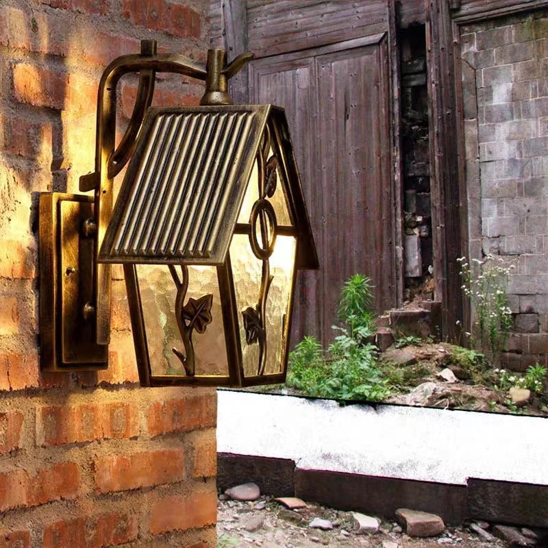 Outdoor Retro Wall Lights – Charming Illumination for Exterior Areas 5