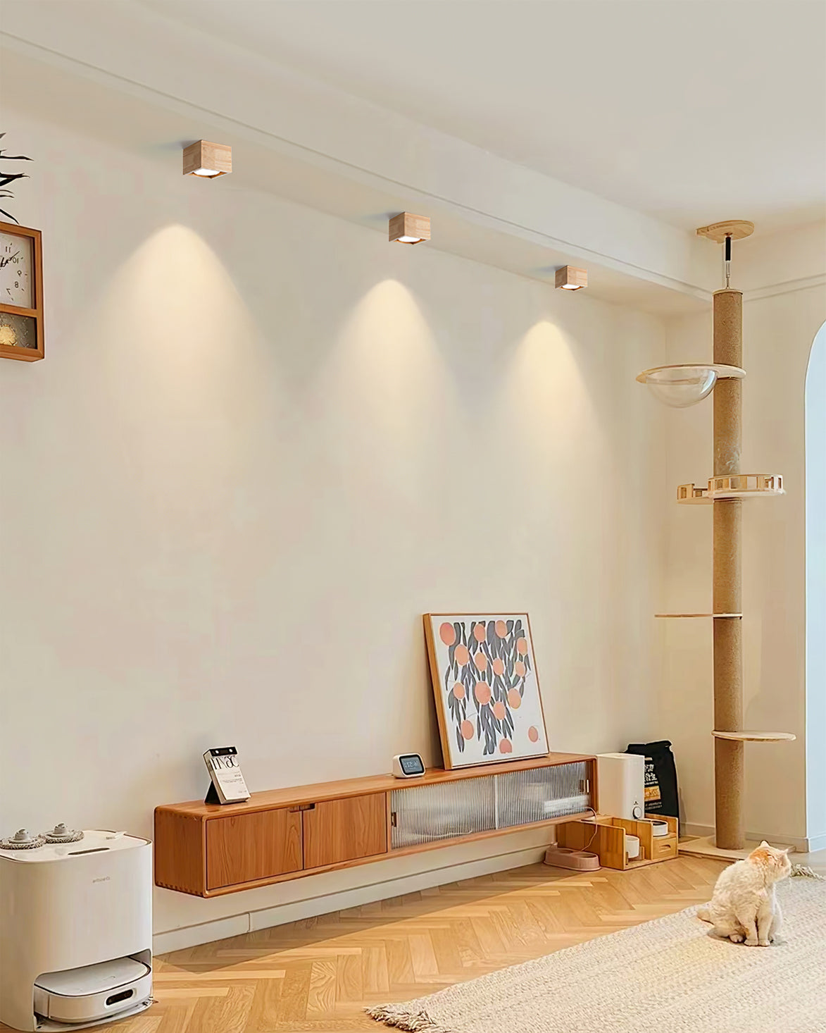 Ozawa Flush Mount Ceiling Light – Modern Aesthetic with Cozy Illumination 7