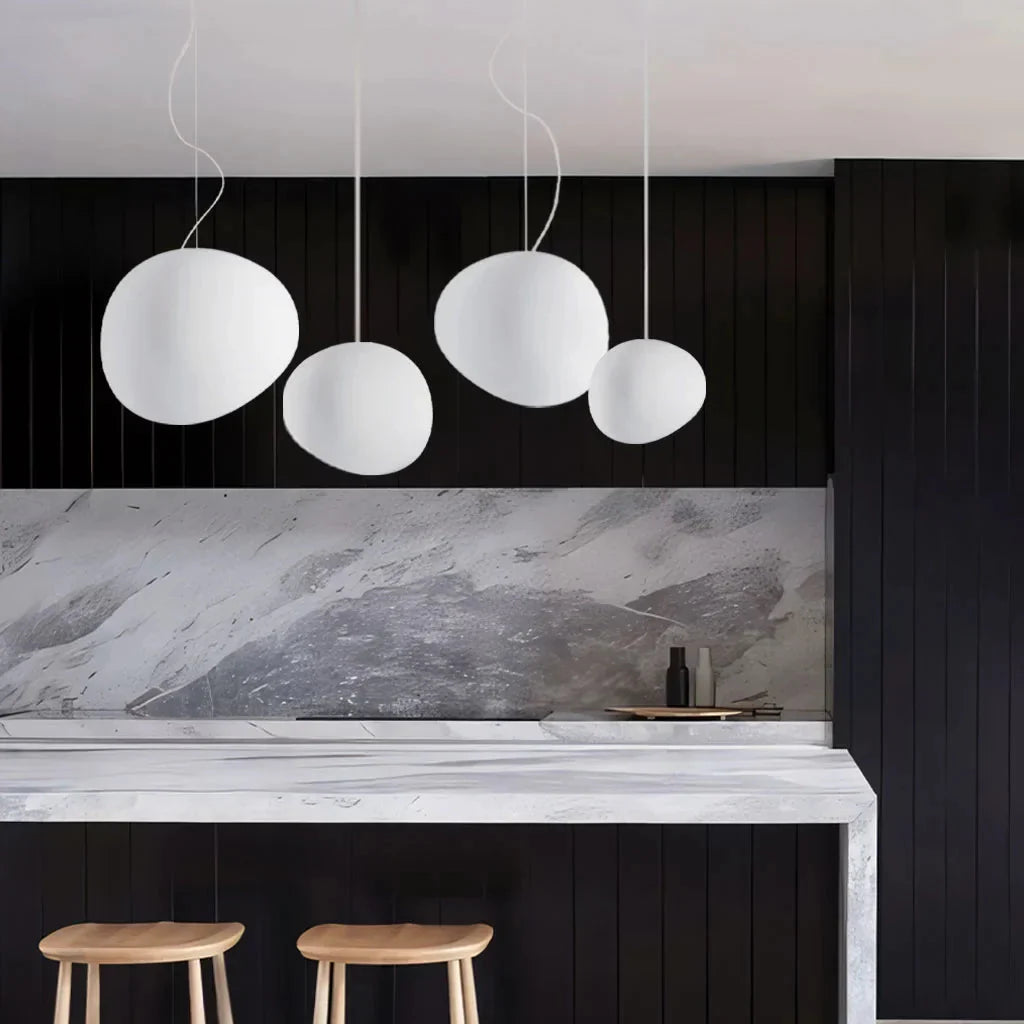 Pendant Lamp Wabi Sabi Kieselstein – Organic Shape for Cozy Ambiance 5