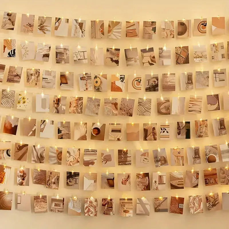 Photo Clip Light Chain Indoor – Charming Illumination for Your Memories 2