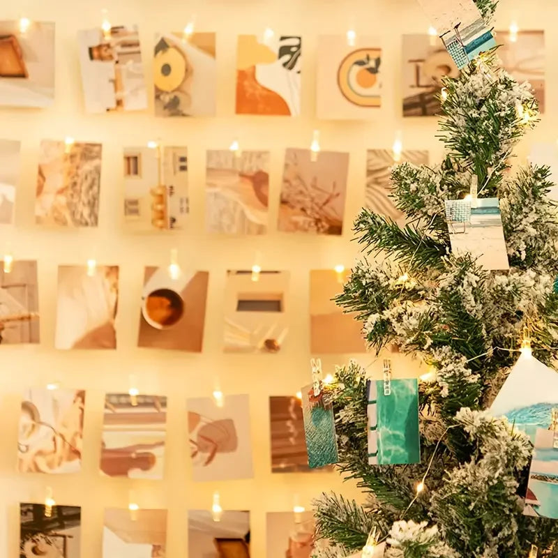 Photo Clip Light Chain Indoor – Charming Illumination for Your Memories 3