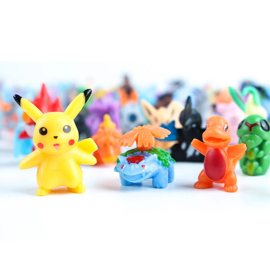 Pokemon Figures Set 24 Pieces – Delightful Characters for Advent Surprises 2