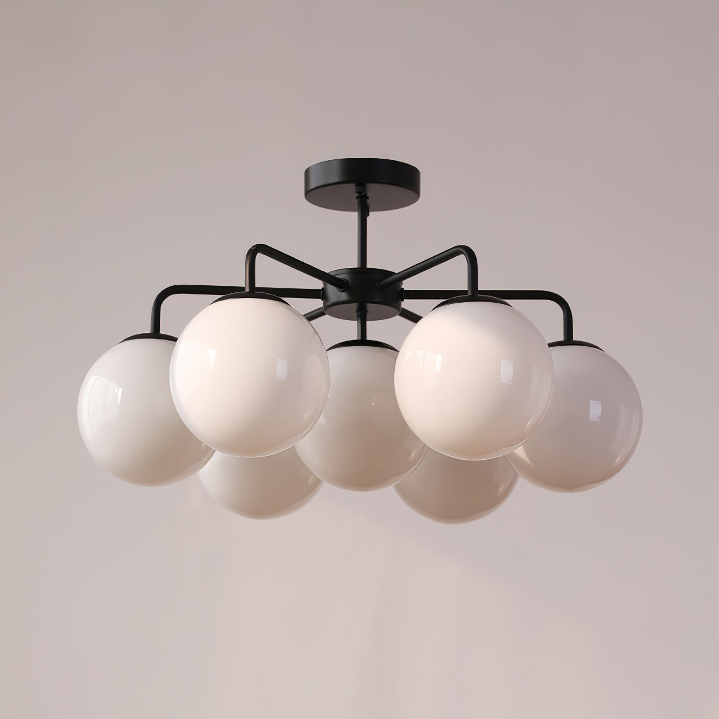 Pollak Ceiling Light Fixture – Bold Geometry with Warm Illumination 2