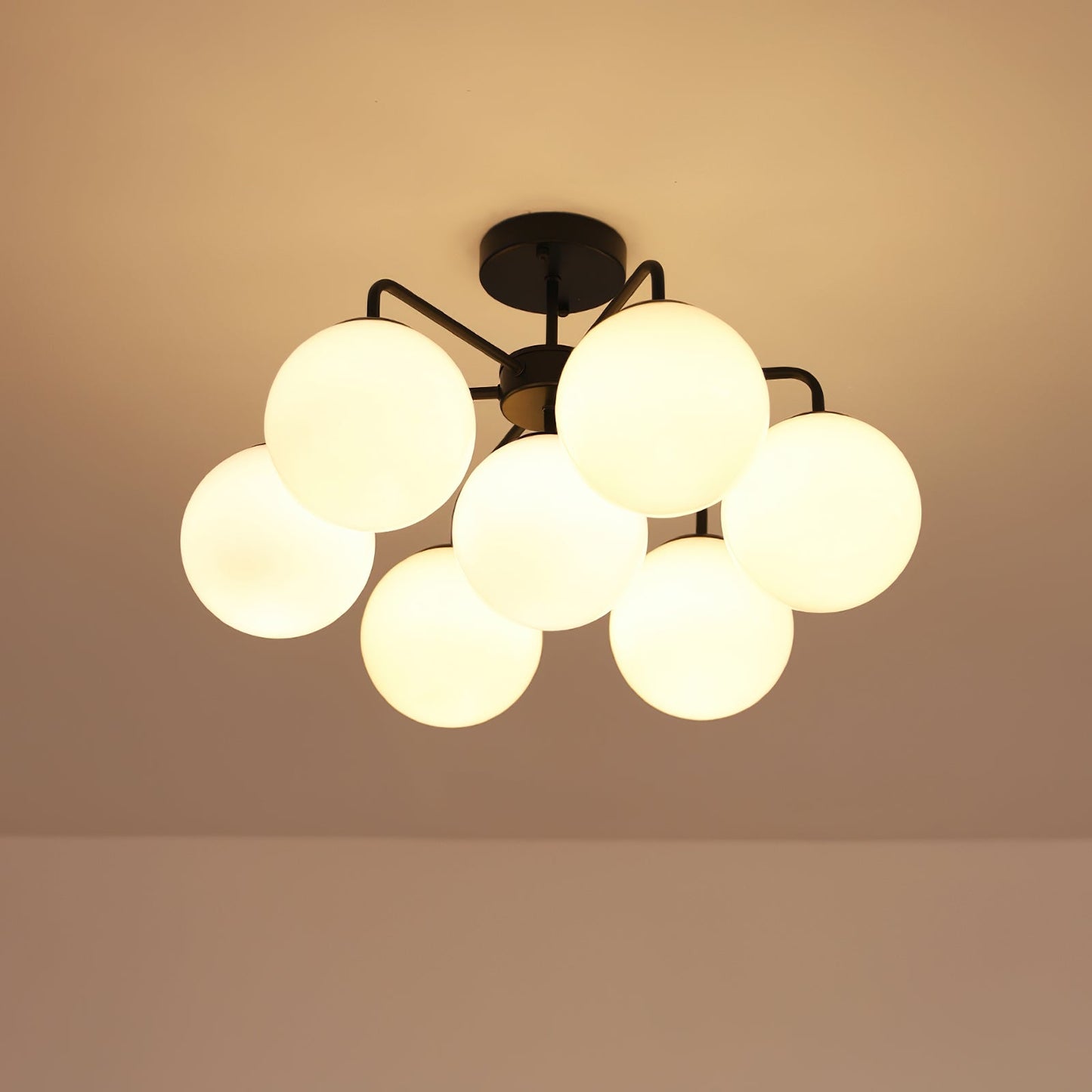 Pollak Ceiling Light Fixture – Bold Geometry with Warm Illumination 8