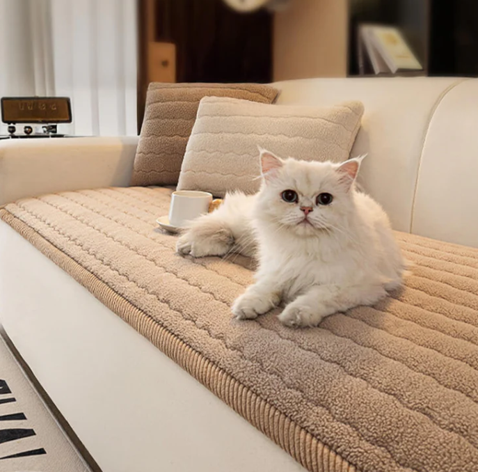 PolyPlush Sofa Cover – Cozy Style with Ultimate Protection 5