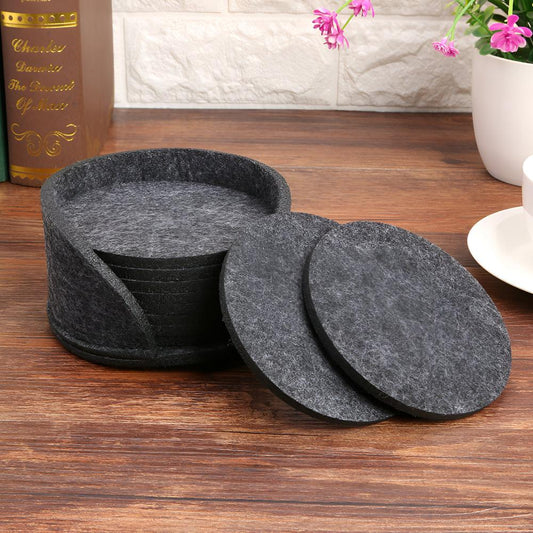 Premium Felt Coaster Set – Elegant Protection for All Surfaces 1