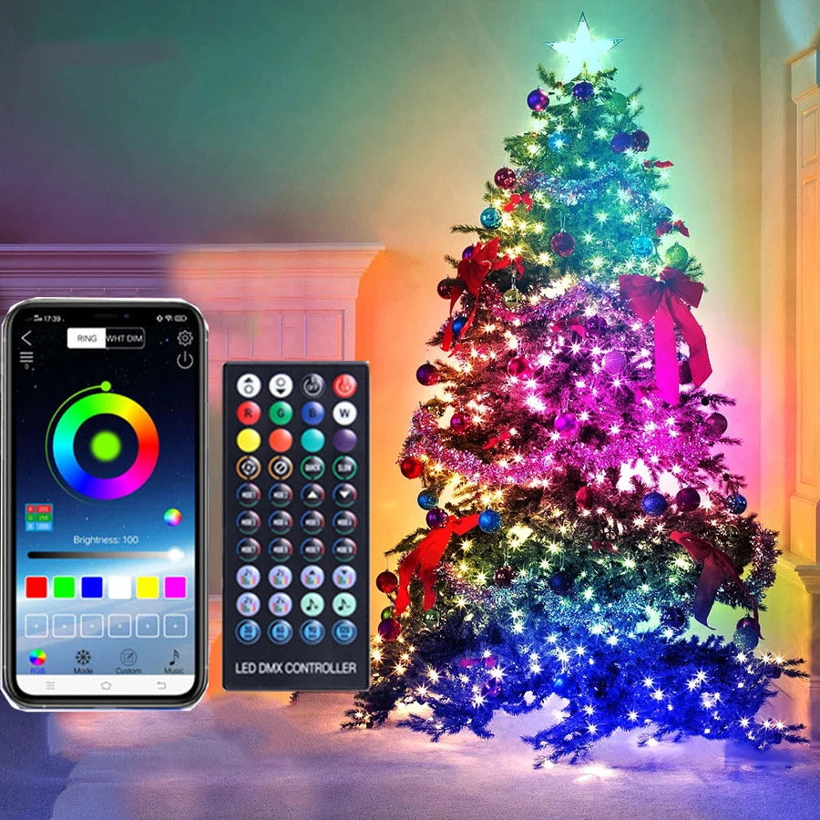RGB Smart LED Fairy Lights – Enchanting Colors for Magical Evenings 3