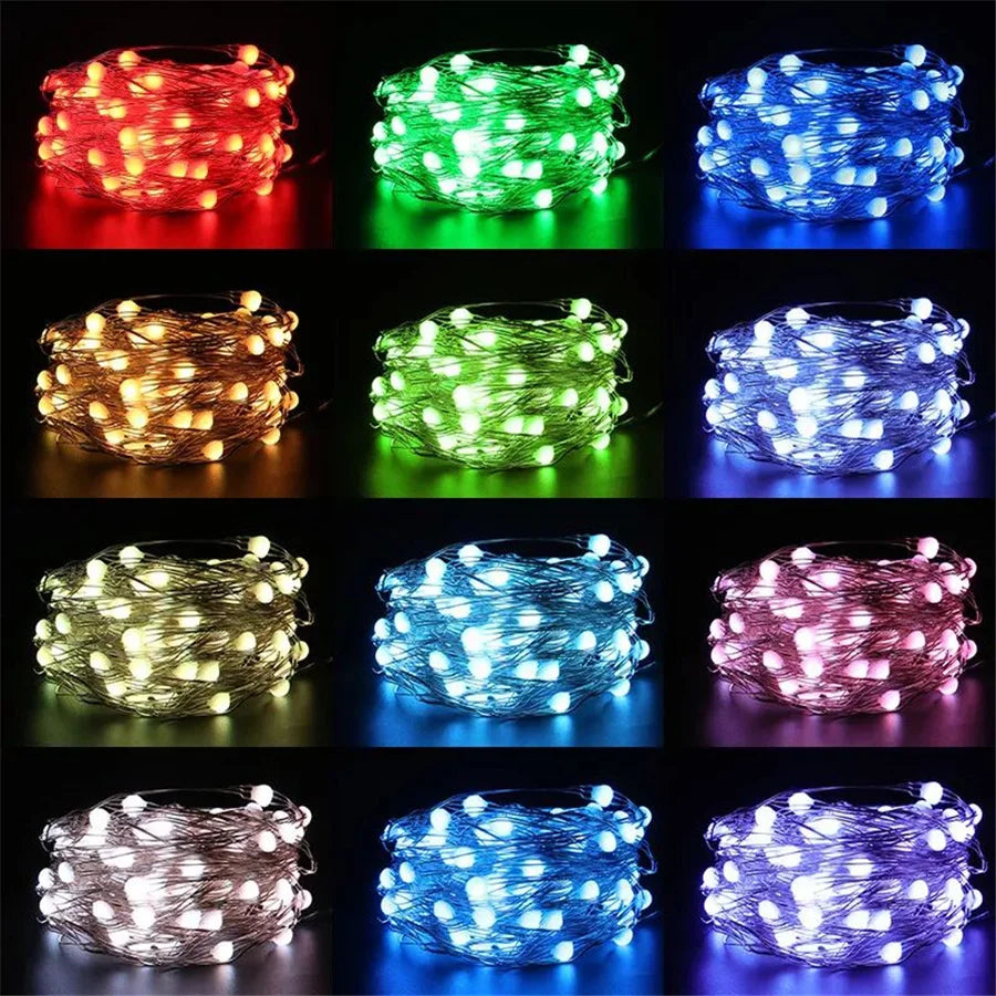 RGB Smart LED Fairy Lights – Enchanting Colors for Magical Evenings 4