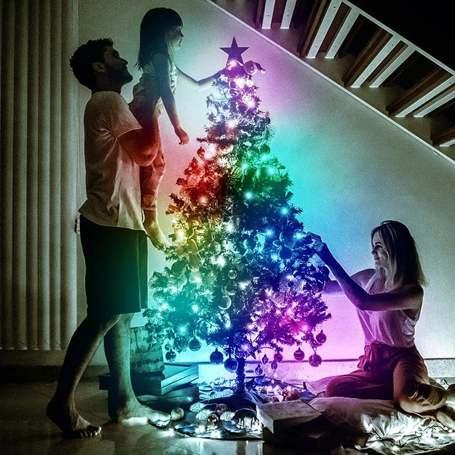 RGB Smart LED Fairy Lights – Enchanting Colors for Magical Evenings 7