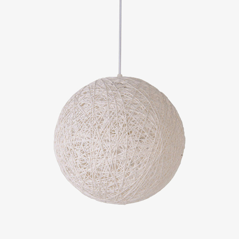 Rattan Pendant Light Hanging Ball – Unique Design for Cozy Atmosphere 11