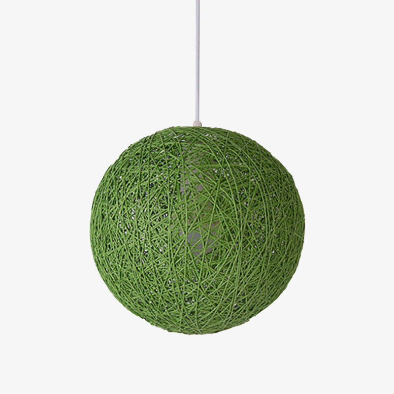 Rattan Pendant Light Hanging Ball – Unique Design for Cozy Atmosphere 12