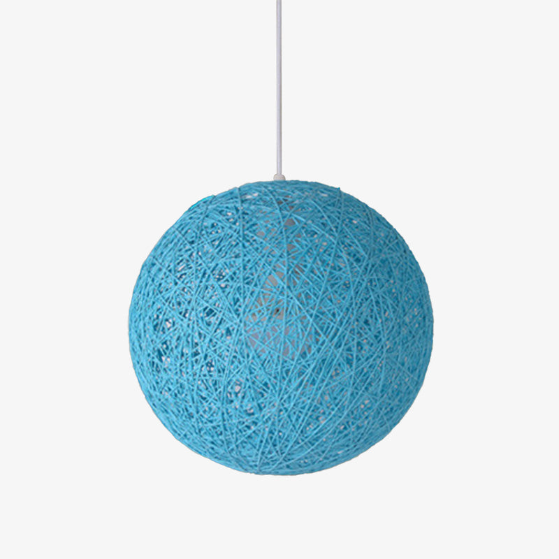 Rattan Pendant Light Hanging Ball – Unique Design for Cozy Atmosphere 13