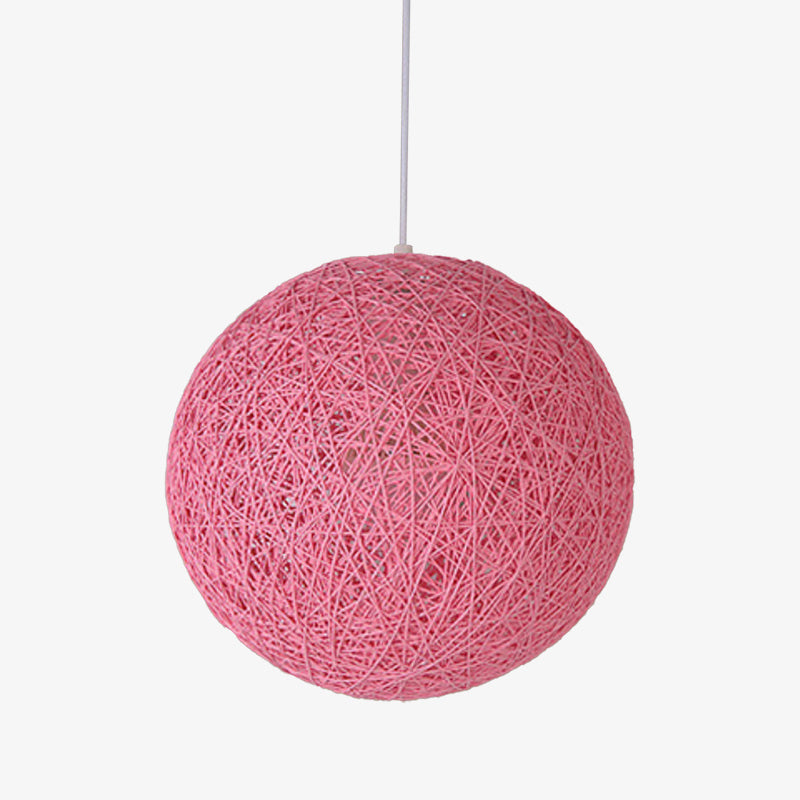 Rattan Pendant Light Hanging Ball – Unique Design for Cozy Atmosphere 5