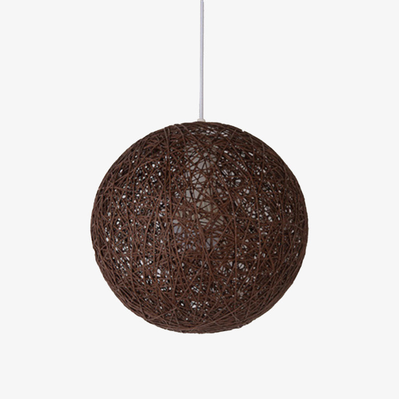 Rattan Pendant Light Hanging Ball – Unique Design for Cozy Atmosphere 6