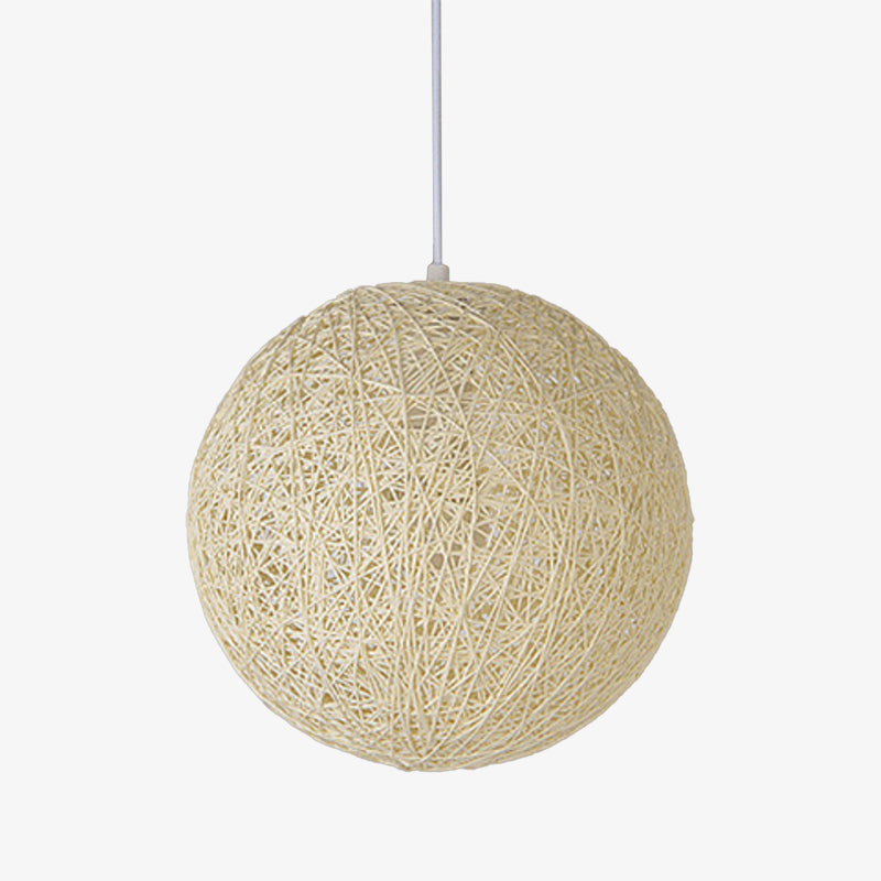 Rattan Pendant Light Hanging Ball – Unique Design for Cozy Atmosphere 8