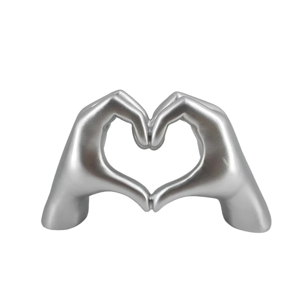 Resin Love Gesture Statues – Unique Art Piece for Serene Spaces 1