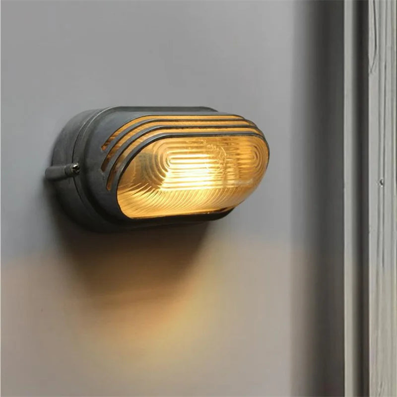 Retro Industrial Waterproof Wall Lamp – Elegant Lighting for Outdoor Areas 6