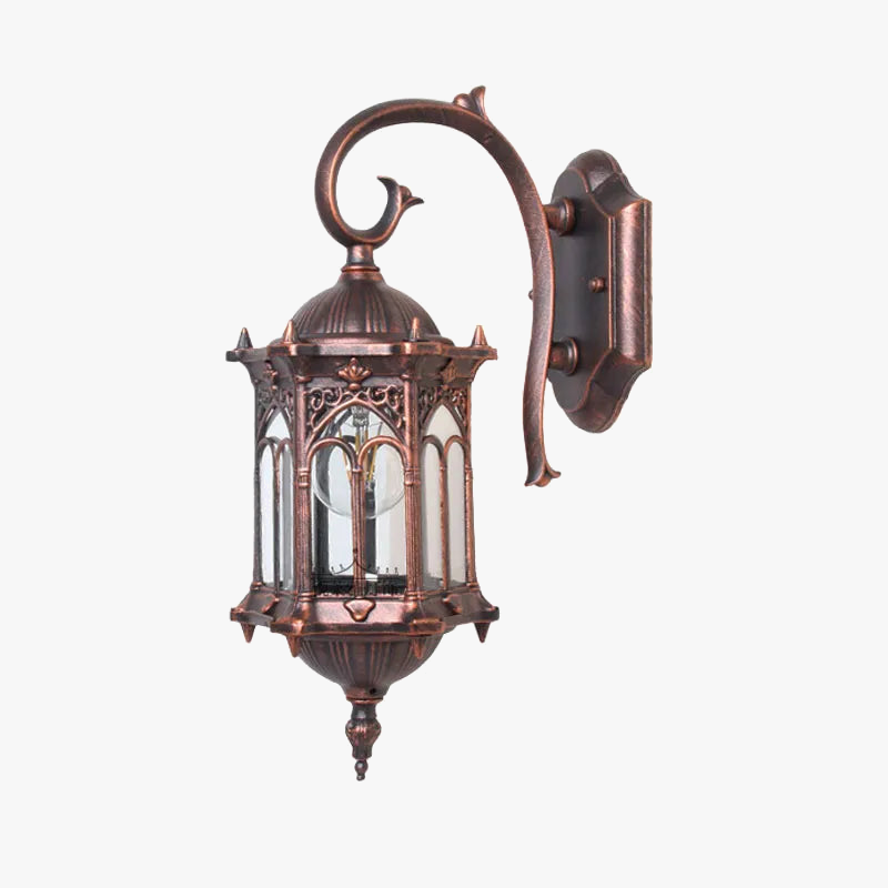 Retro Outdoor Wall Lamp – Elegant Illumination for Garden Areas 4