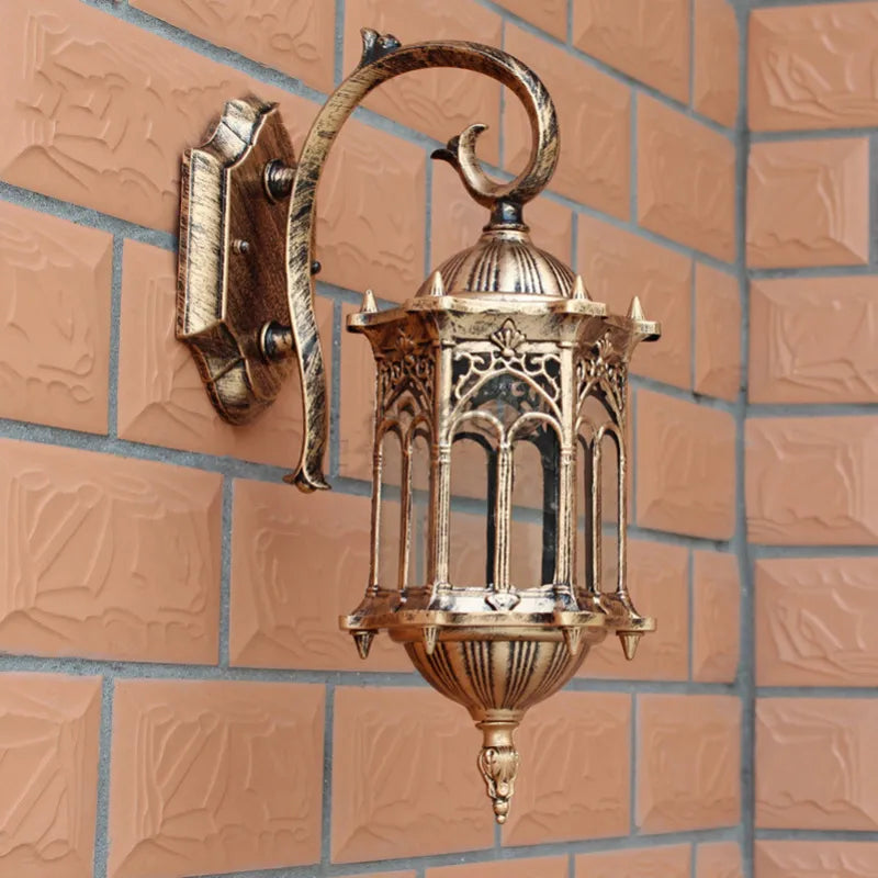 Retro Outdoor Wall Lamp – Elegant Illumination for Garden Areas 7