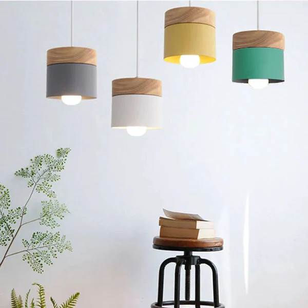 Robinson LED Pendant Lamp – Natural Wood Style for Cozy Spaces 1