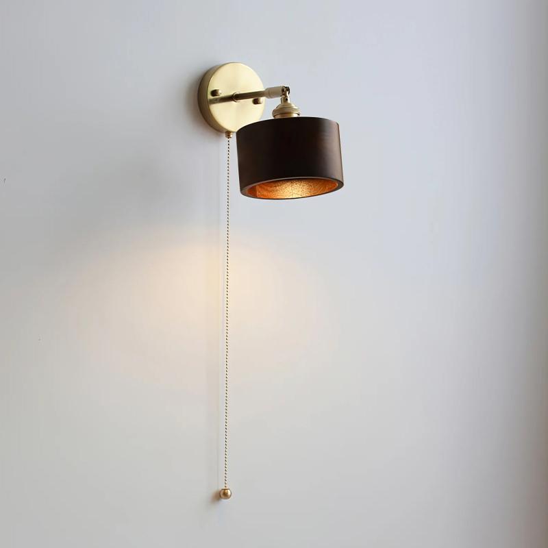 Rotatable Wood Wall Lamp – Elegant Design for Modern Spaces 9