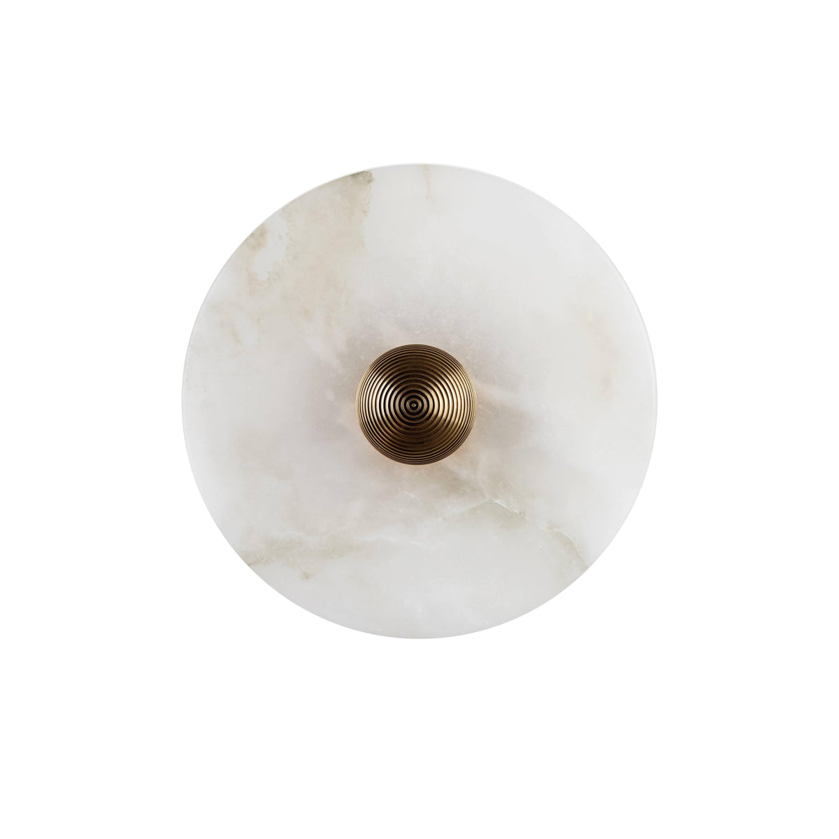 Round Alabaster Wall Lamp – Timeless Elegance with Soft Illumination 11
