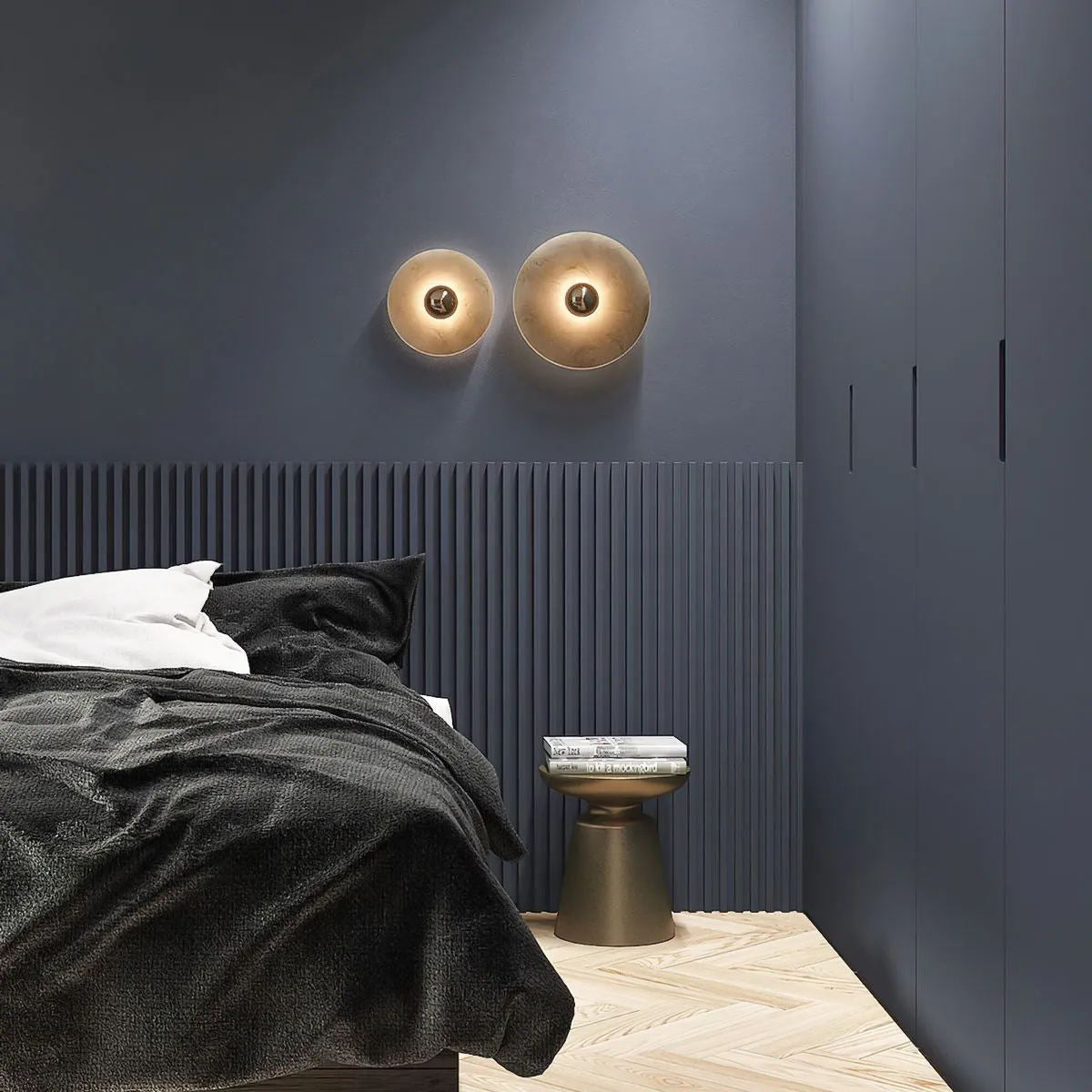 Round Alabaster Wall Lamp – Timeless Elegance with Soft Illumination 4