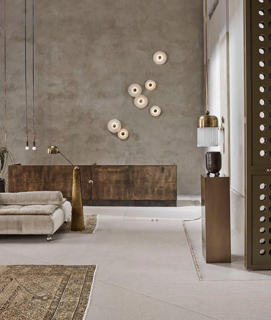 Round Alabaster Wall Lamp – Timeless Elegance with Soft Illumination 8