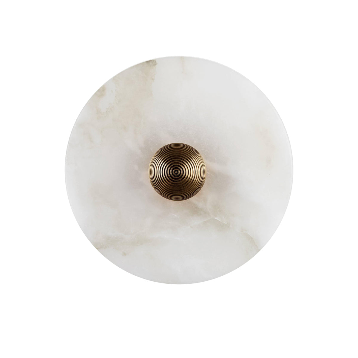 Round Alabaster Wall Lamp – Timeless Elegance with Soft Illumination 9