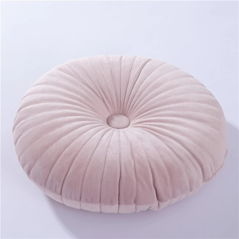 Round Pouf Throw Pillow – Elegant Cushion for Cozy Spaces 2