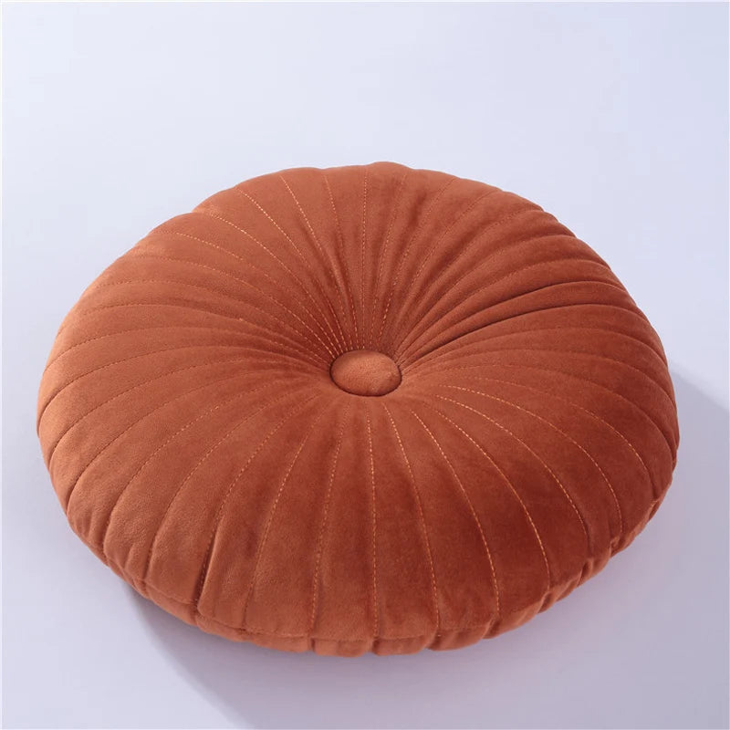 Round Pouf Throw Pillow – Elegant Cushion for Cozy Spaces 3