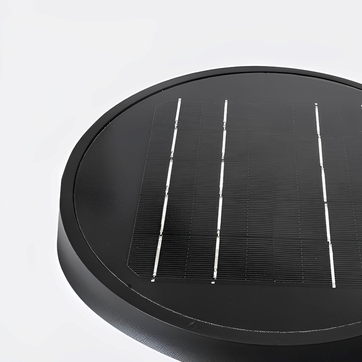 Round Waterproof LED Solar Light – Elegant Illumination for Outdoor Spaces 4
