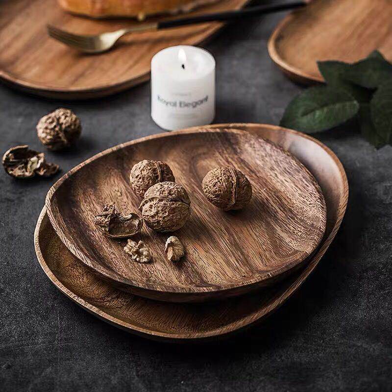 Royal Acacia Wood Serving Tray – Stylish Serveware for Memorable Gatherings 8