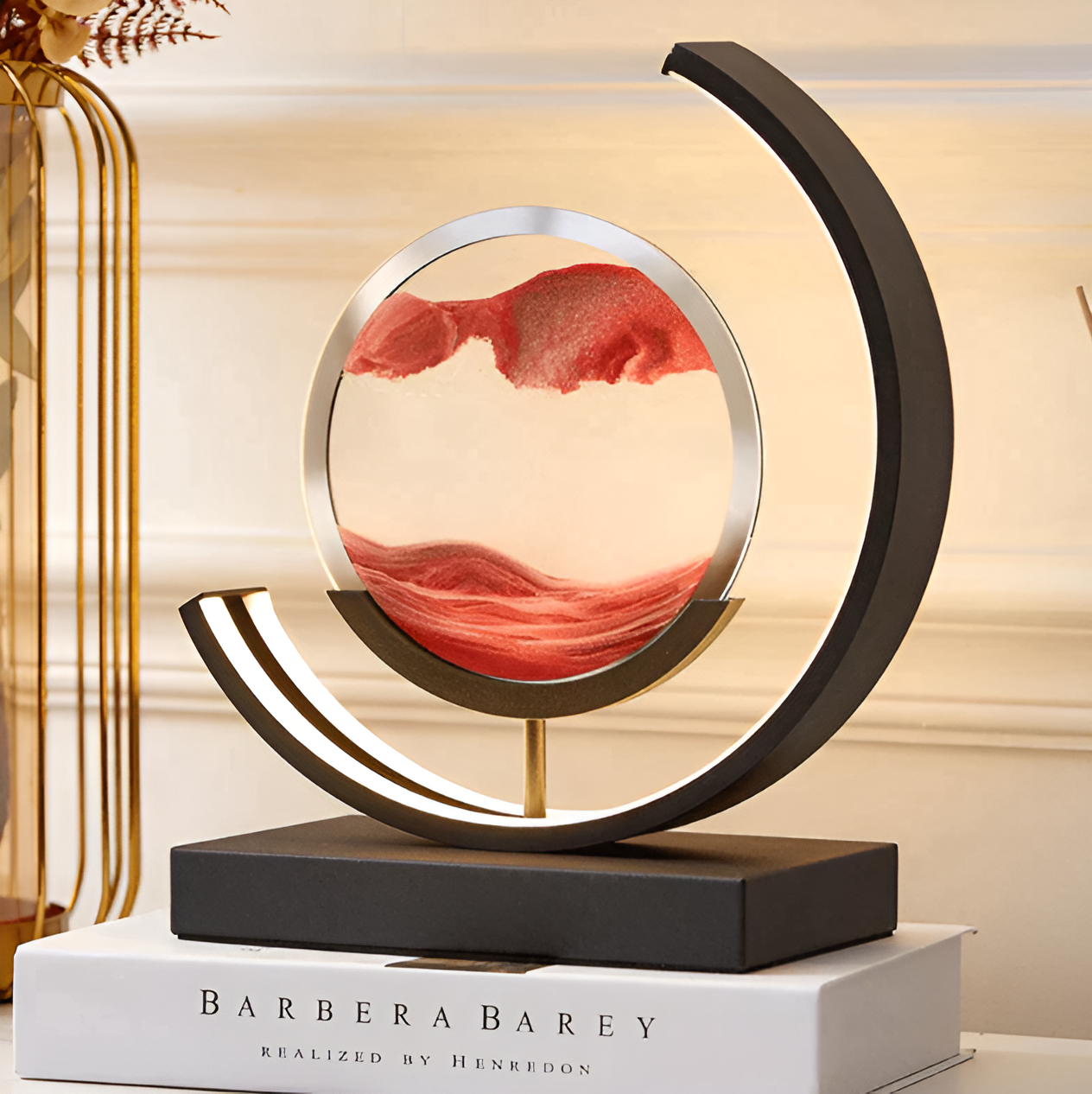Sand Glow Table Lamp – Soothing Illumination for Peaceful Moments 2