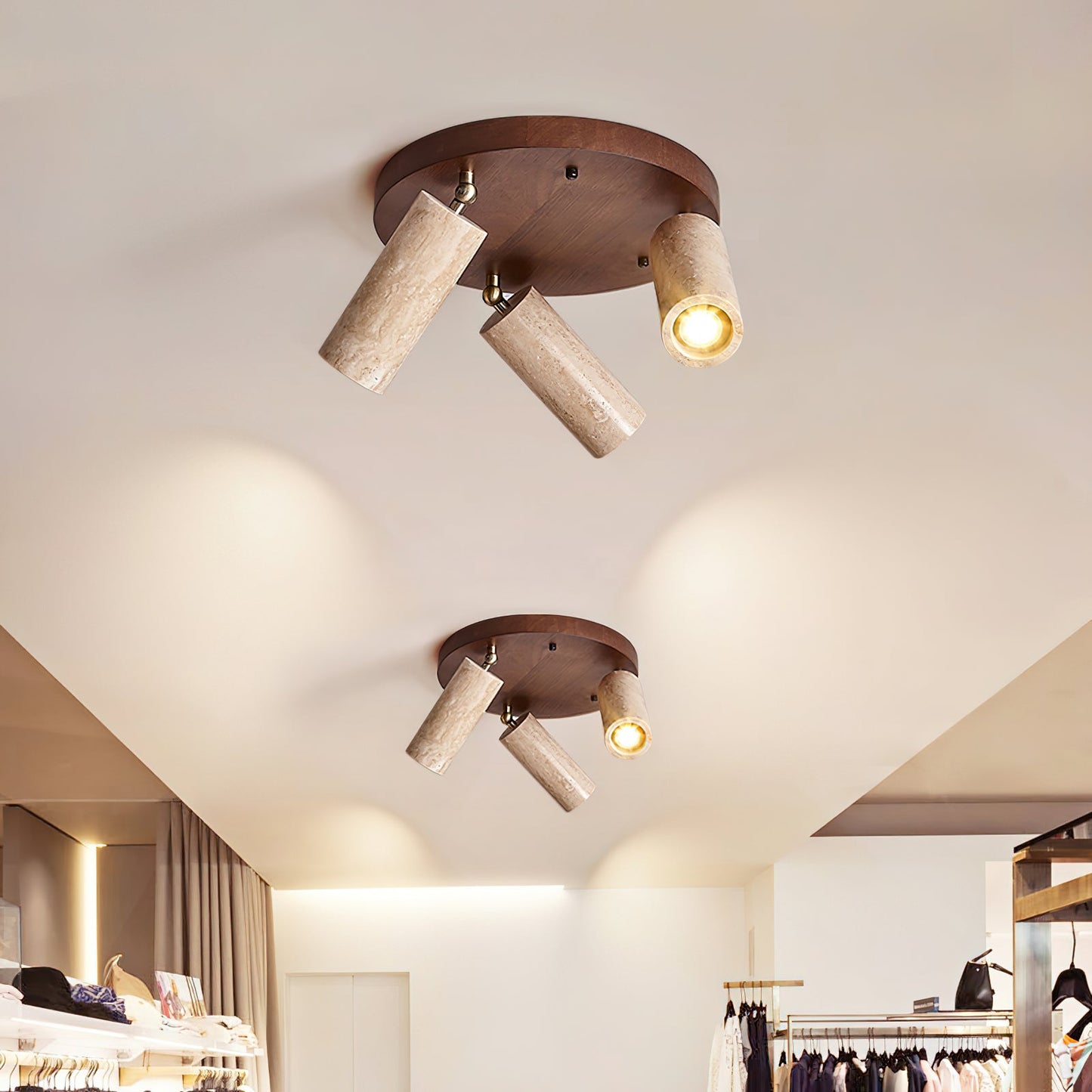 Sandia Ceiling Light Fixture – Sculptural Design with Earthy Appeal 4