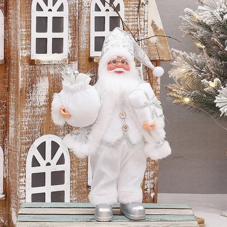 Santa Claus Doll With Gift Bag – Festive Decoration For Joyful Moments 10