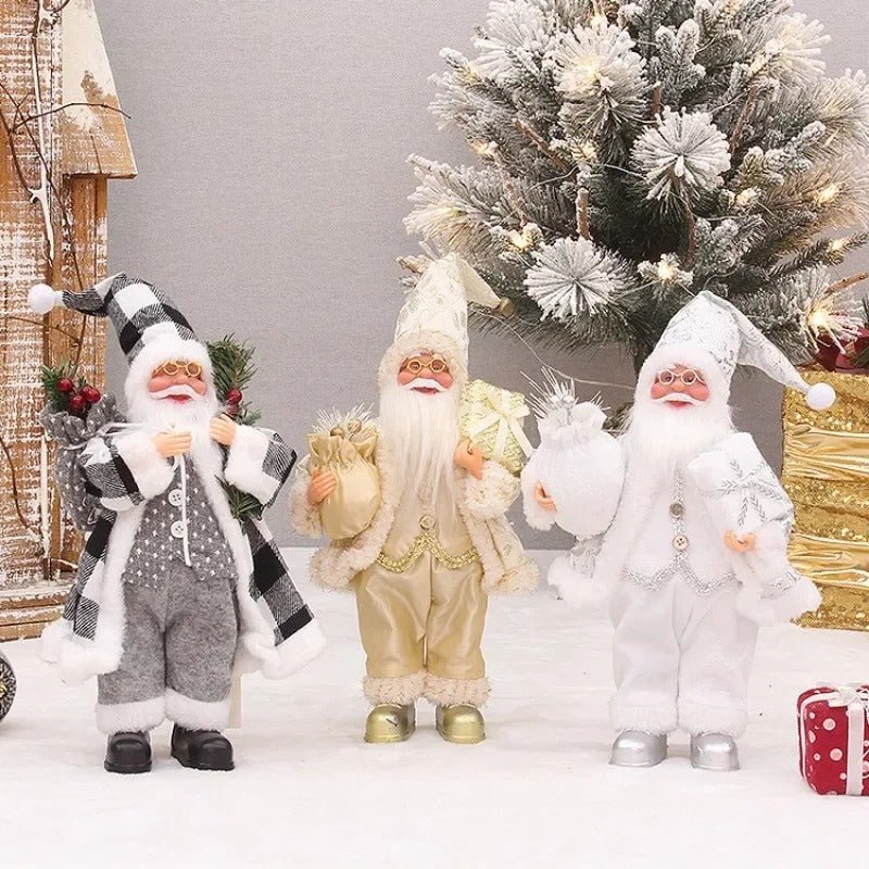 Santa Claus Doll With Gift Bag – Festive Decoration For Joyful Moments 4