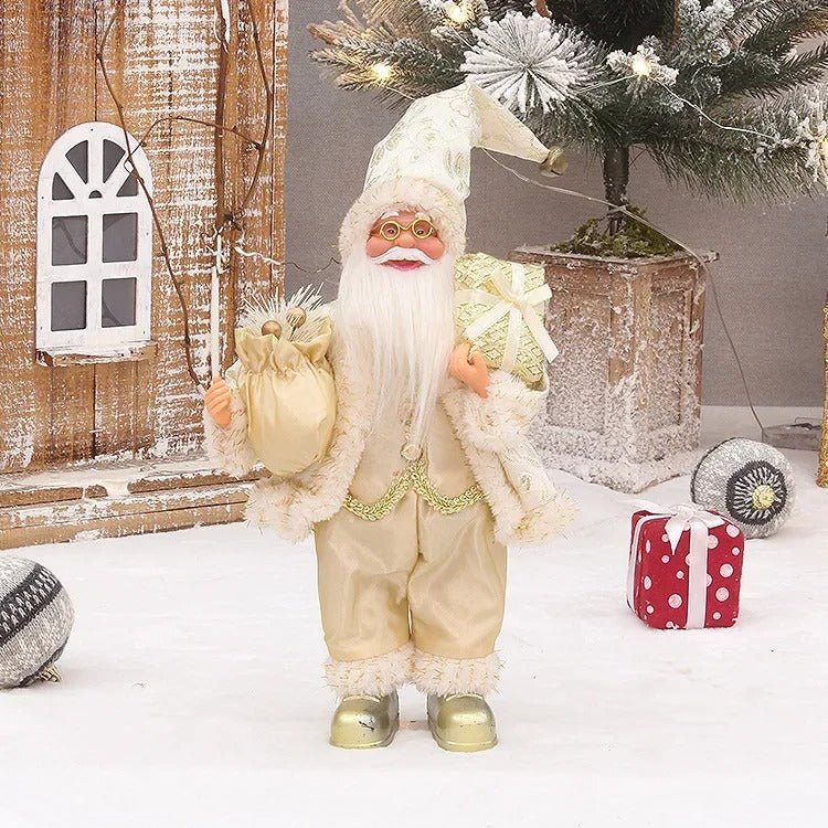 Santa Claus Doll With Gift Bag – Festive Decoration For Joyful Moments 6