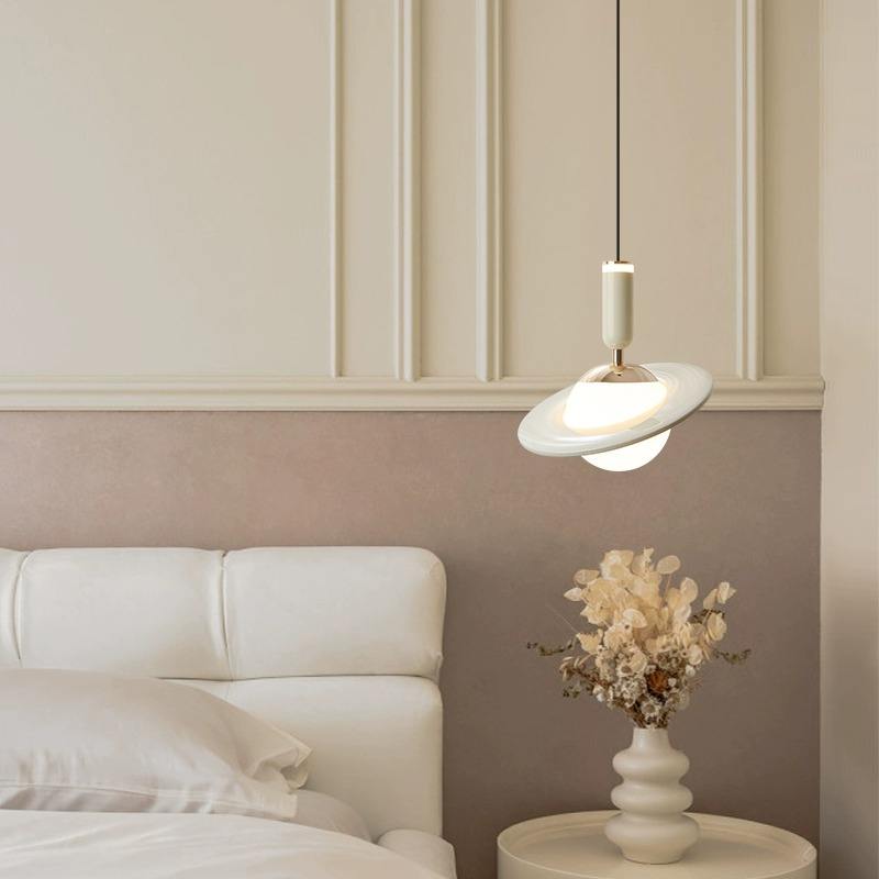 Saturn Bauhaus LED Pendant Lamp – Sleek Design with Warm Glow 0
