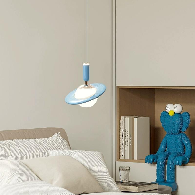 Saturn Bauhaus LED Pendant Lamp – Sleek Design with Warm Glow 3