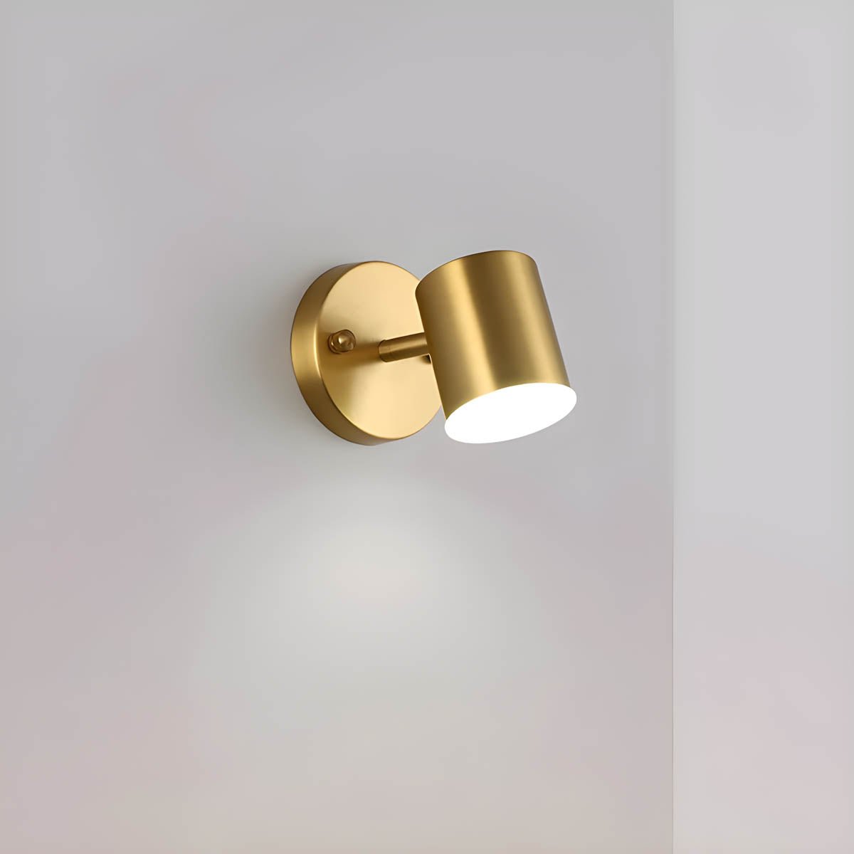 Scandinavian Copper LED Wall Sconce – Stylish Illumination for Modern Spaces 3