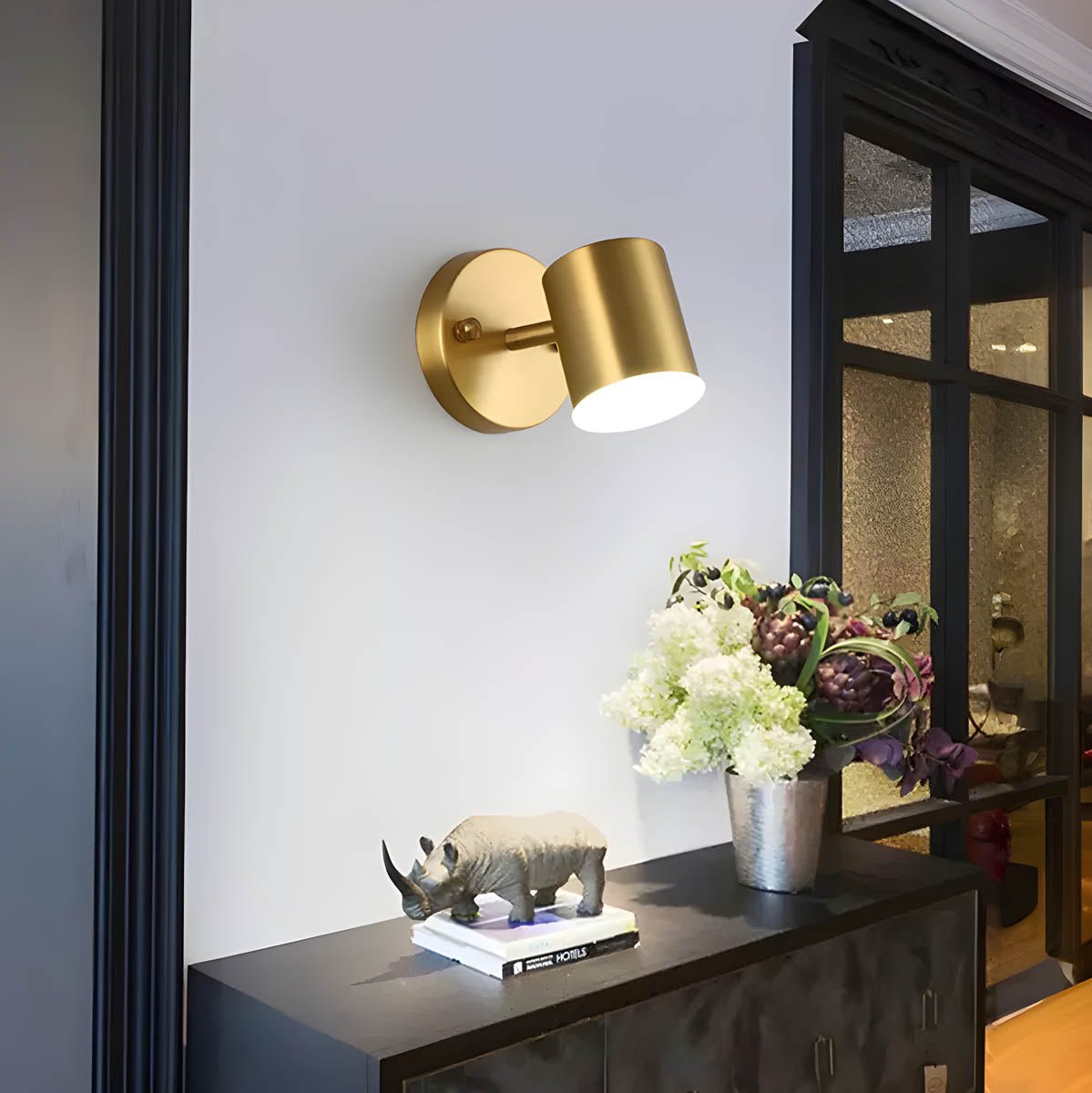 Scandinavian Copper LED Wall Sconce – Stylish Illumination for Modern Spaces 5