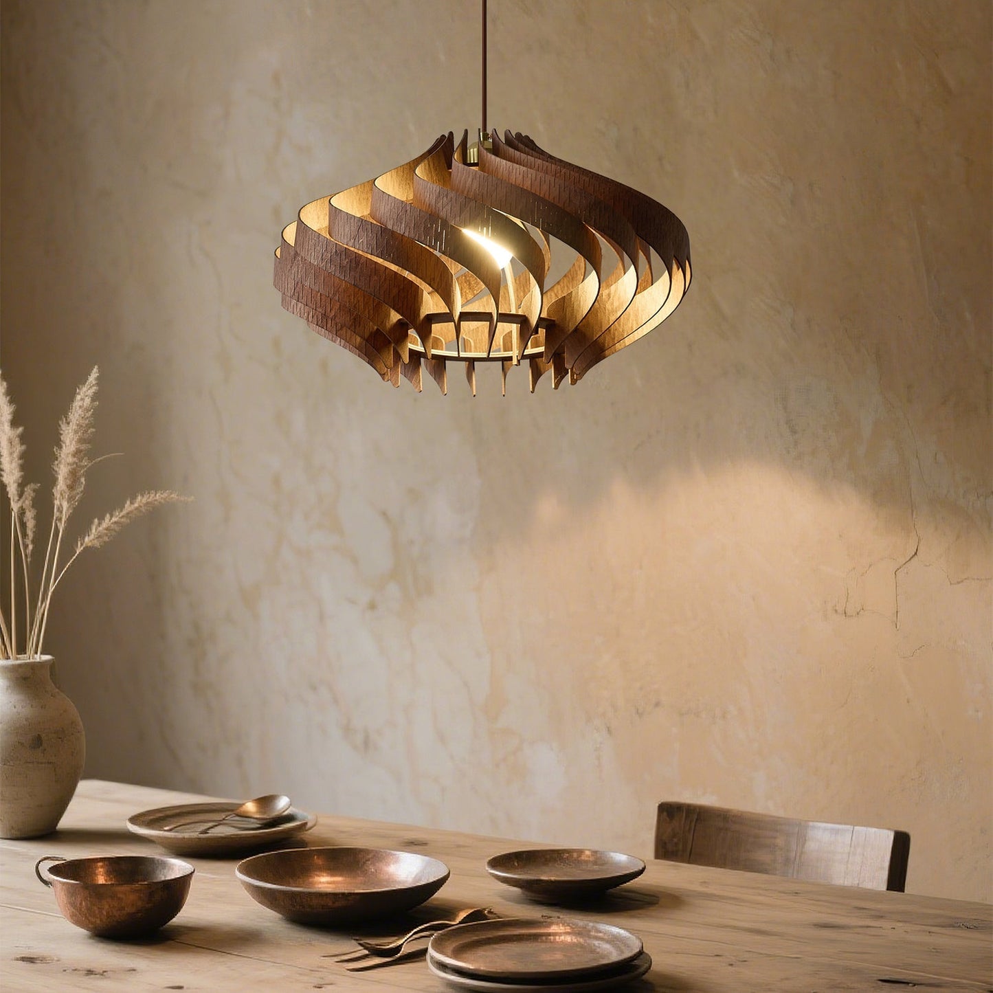 Serentia Pendant Light – Sculptural Design for Warm Ambiance 2