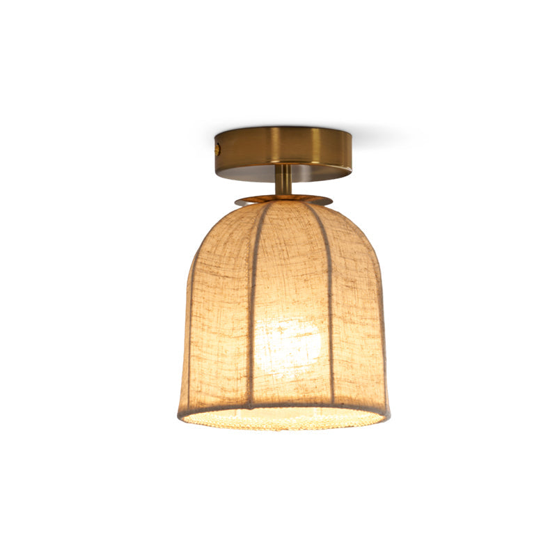 Sienna Linen Ceiling Lamp – Cozy Atmosphere with Elegant Glow 0